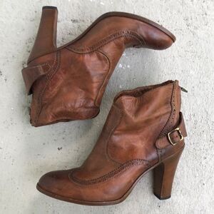 Belstaff wingtip ankle boots